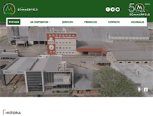 Tablet Screenshot of cooperativasommerfeld.com